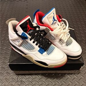 Jordan 4 What The, size 8